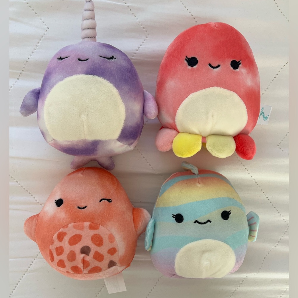 Squishmallows Sea Creatures